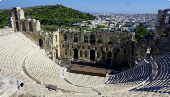 The Odeon of Herodes Atticus theater