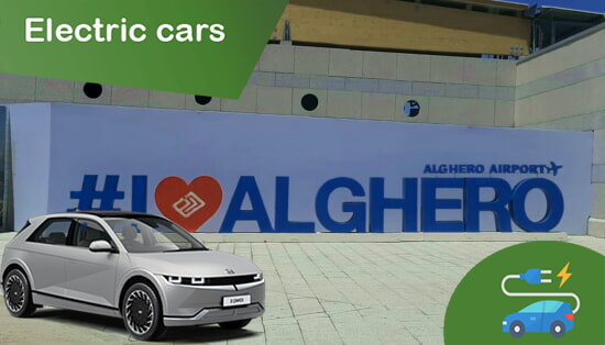 Alghero airport electric car hire