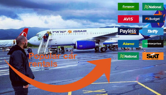 Batumi airport car rental comparison