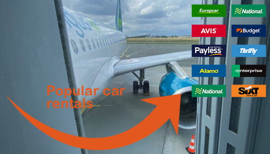 Bordeaux airport car rental comparison