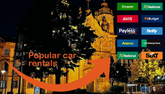 Braga car rental comparison