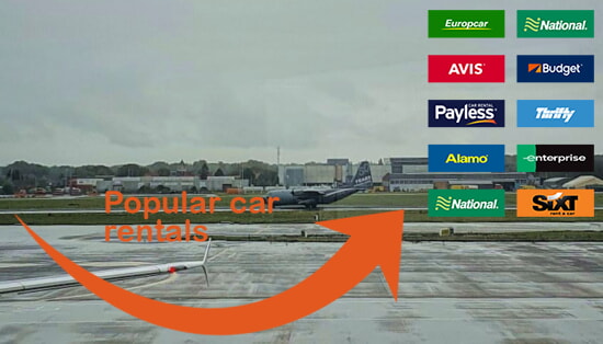 Brussels Airport Zaventem car rental comparison