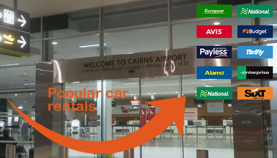 Cairns Airport car rental comparison