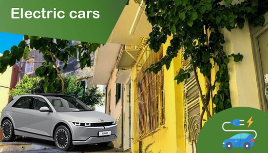 Corfu electric car hire