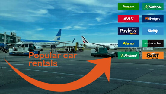 Ezeiza Airport car rental comparison