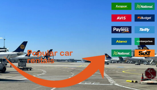 Frankfurt Airport car rental comparison