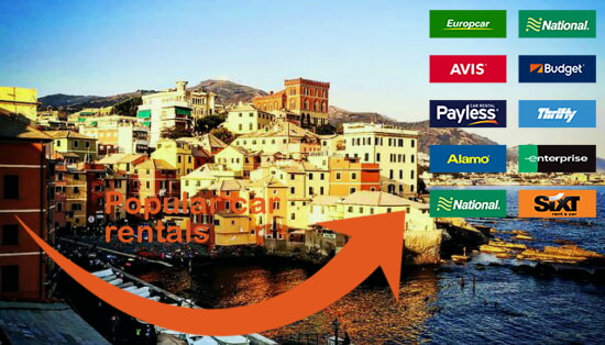 Genoa car rental comparison