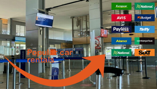 Limoges airport car rental comparison