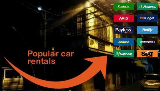 Manila car rental comparison