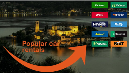Novara car rental comparison