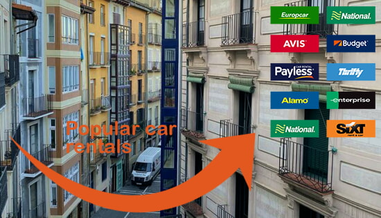 Pamplona car rental comparison