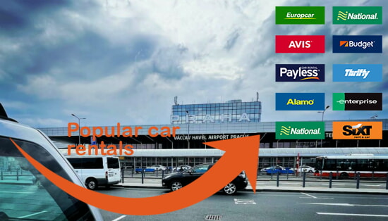 Prague airport car rental comparison