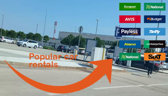 Pula airport car rental comparison