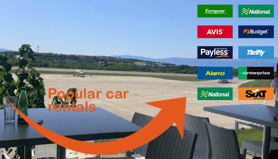 Rijeka Airport car rental comparison