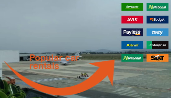 Rimini airport car rental comparison