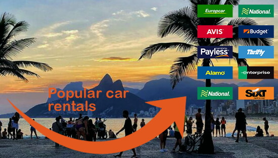 Rio de Janeiro car rental comparison
