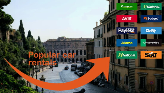 Rome car rental comparison