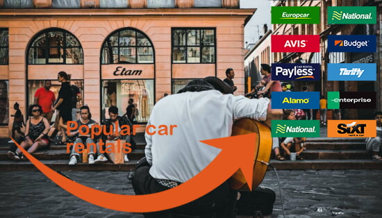 Rouen car rental comparison