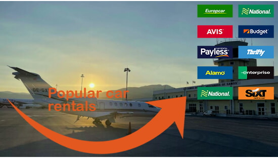 Samos airport car rental comparison