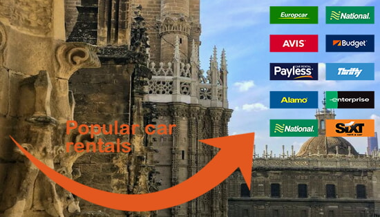 Seville car rental comparison