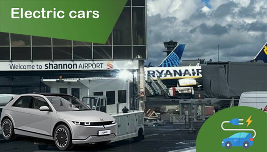 Shannon airport electric car hire