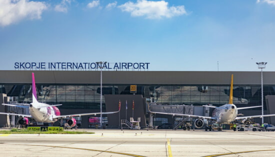 Skopje airport
