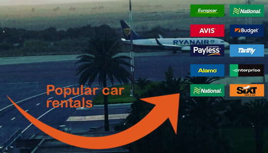 Tangier airport car rental comparison