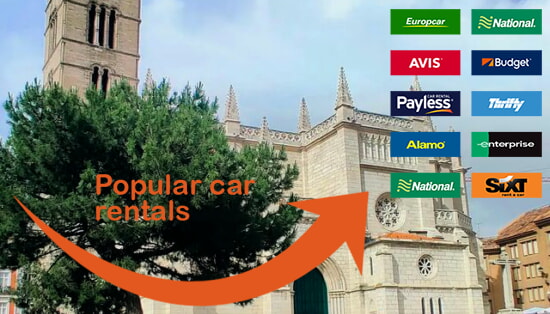 Valladolid car rental comparison