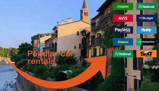 Verona car rental comparison
