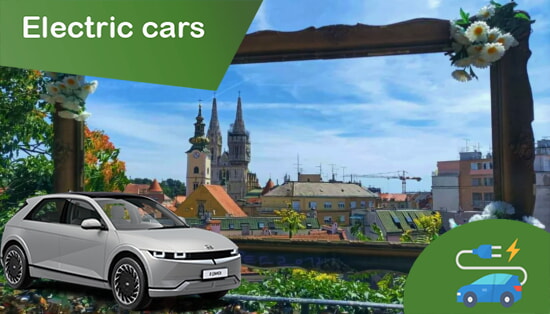 Zagreb electric car hire