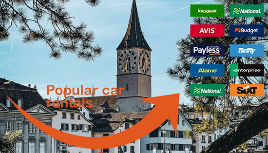 Zurich car rental comparison